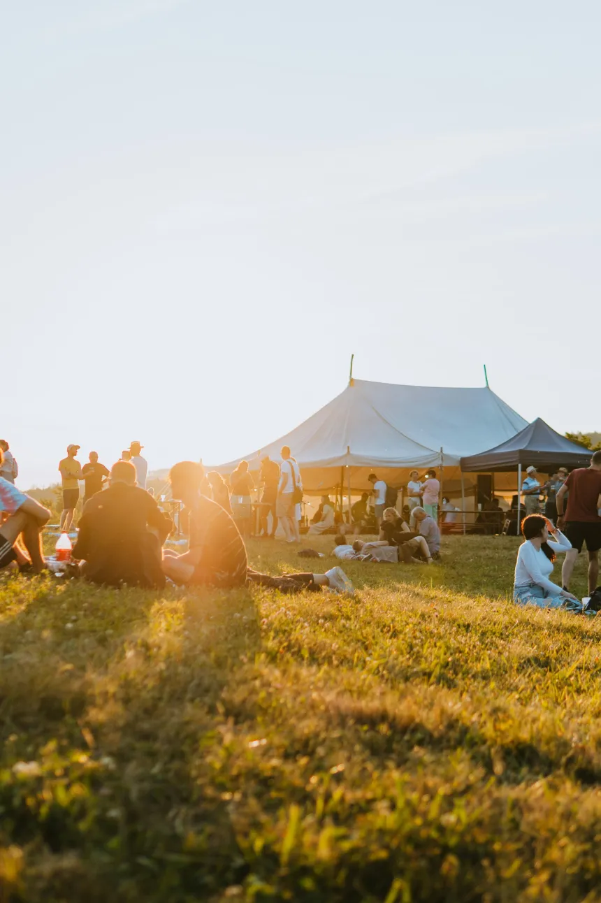 Vue de la Grande Scène du Flying Tap Fest